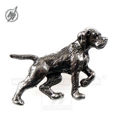 Pes odznak gombík poľovnícky Dog 16178