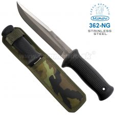 Mikov Uton 362-NG Stainless Steel bojový nôž s puzdrom