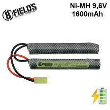 Airsoft batéria Delená NiMH 9,6V 1600mAh Tamiya konektor malý 8FIELDS