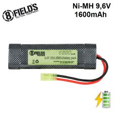 Airsoft batéria blok NiMH 9,6V 1600mAh Tamiya konektor malý 8FIELDS