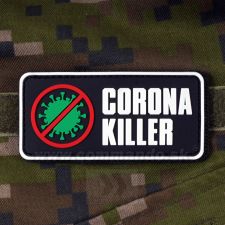 3D nášivka CORONA KILLER PVC