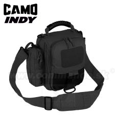 Taška cez rameno INDY Camo čierna Black 5,5L