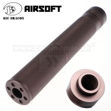 Airsoftový tlmič Silencer 20cm 14mm CCW Big Dragon BD-0451