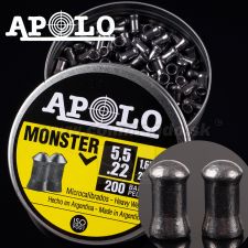 Diabolo APOLO MONSTER 5,5mm 200ks 1,65g Heavy Weight