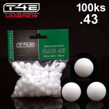 Guličky pre T4E RAM QAB 43 Quick Access Balls 100ks kal. .43