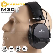 Elektronické chrániče sluchu OPSMEN M30 Čierne