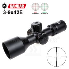 Puškohľad KANDAR 3-9x42E MilDot Ø25,4mm