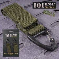 MOLLE Carabiner Hook 2ks Olive