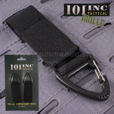 MOLLE Carabiner Hook 2ks Black