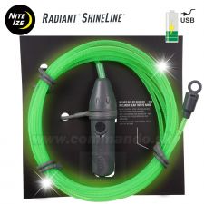 Nite Ize RADIANT Svetelná šnúra 3m zelená ShineLine Rechargeable RSLR3-17-R8