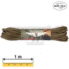 Parašutistické lanko Paracord 550 Lbs Miltec coyote 1 meter