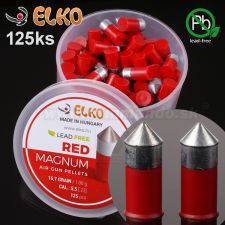 Elko RED MAGNUM Diabolo 125ks 5,5mm 1,08g Lead Free Pellets
