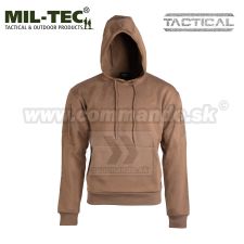 Taktická mikina klokanka coyote, tactical hoodie