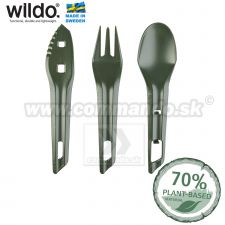Turistický príbor Wildo® The Ocys, oliv
