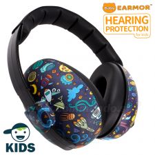 Baby Earmor Pasívne detské slúchadla K01 22NRR Space Dark OPSMEN®