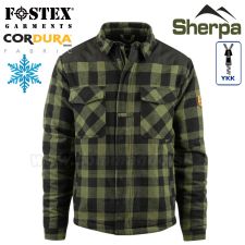 Lumberjack SHERPA Jacket teplá bunda Black Olive