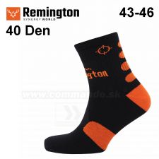 Remington Hunting Socks ponožky 40 Den 43-46 Black