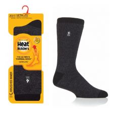 Heat Holders BUDAPEST Socks zimné ponožky tenké tmavosivé1.0