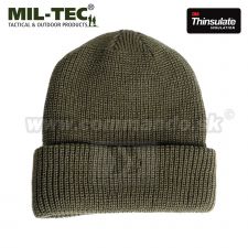 Pletená čiapka Thinsulate™ zelená