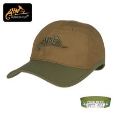 Helikon Tex Logo Cap - PolyCotton Ripstop - Coyote / Olive Green