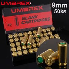 Poplašný - slepý náboj 9mm P.A.K. Umarex 50ks