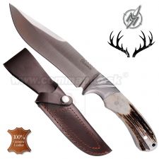 Poľovnícky nôž Albainox Deer Horn VI. 3CR13MOV