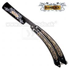 Britva Balisong RAINBLACK Razor 02175