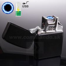 USB plazmový zapaľovač Plasma BLACK LIGHTER