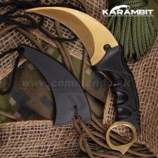 Karambit bojový nôž Golden Dragon's Tooth