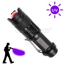 UV LED 5W svietidlo Zoom Flashlite UV Tester Power Style