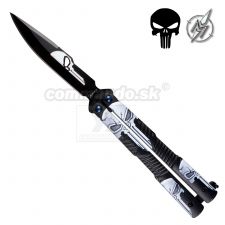 Motýlik PUNISHER 02201 Balisong Martinez Albainox