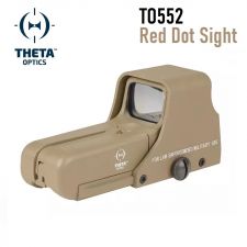 Theta Optic Kolimátor TO552 Red Dot Sight Replica - tan