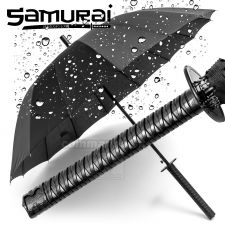 Dáždnik SAMURAI kvalitný čierny