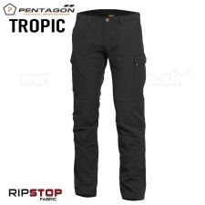 Pentagon BDU 2.0 TROPIC Elastane Rip-stop taktické nohavice čierne