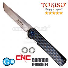 TOKISU zatvárací nôž G10 Blue Carbon CNC Ball Bearing 18682