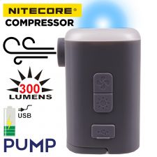 Nitecore AP10 ultra kompaktný kompresor so svetlom