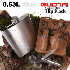 Likérka fľaša Jeleň Deer 0,53 Litra Hip Flask Guotai