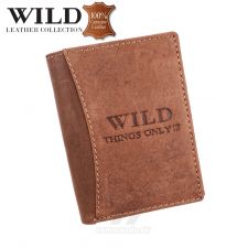Peňaženka kožená WILD Things Only 5461 brown