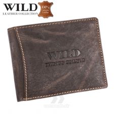 Peňaženka kožená WILD Things Only 5453 brown