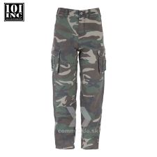 Detské nohavice stonewashed cargo pants 101 INC