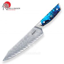 Kuchársky nôž blue CHEF KIRITSUKE 205mm DELLINGER Resin Future