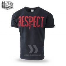 Doberman´s Aggressive tričko RESPECT čierne