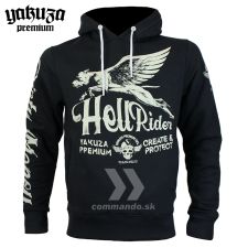 Yakuza Premium mikina HELL RIDER 3525 čierna