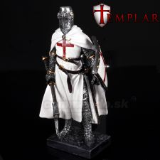 Templar Rytier križiak so sekerou soška 18cm 766-122