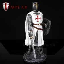 Templar Rytier križiak so sekerou soška 30cm 816-2811