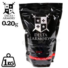 Delta Armory 0,20g 1kg 5000ks BB guličky White 6mm