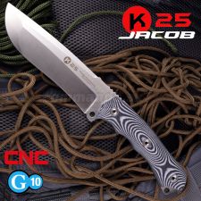 JACOB K25 nôž Outdoor G10 CNC Knife 32554