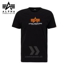 Alpha Industries Tričko Basic T Rubber black