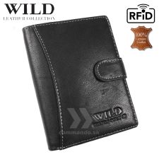 Peňaženka kožená WILD Things Only 5502 RFiD black