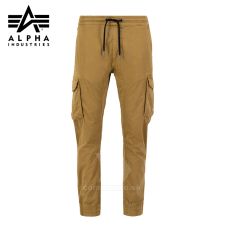 Alpha Industries Nohavice Cotton Twill Jogger khaki